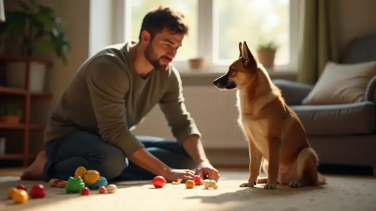 Waarom kijkt mijn hond me zo staar?