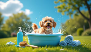 ontdek handige tips voor het wassen en onderhouden van de vacht van je trouwe viervoeter. leer hoe je jouw hond fris en gezond houdt met deze eenvoudige verzorgingstechnieken.