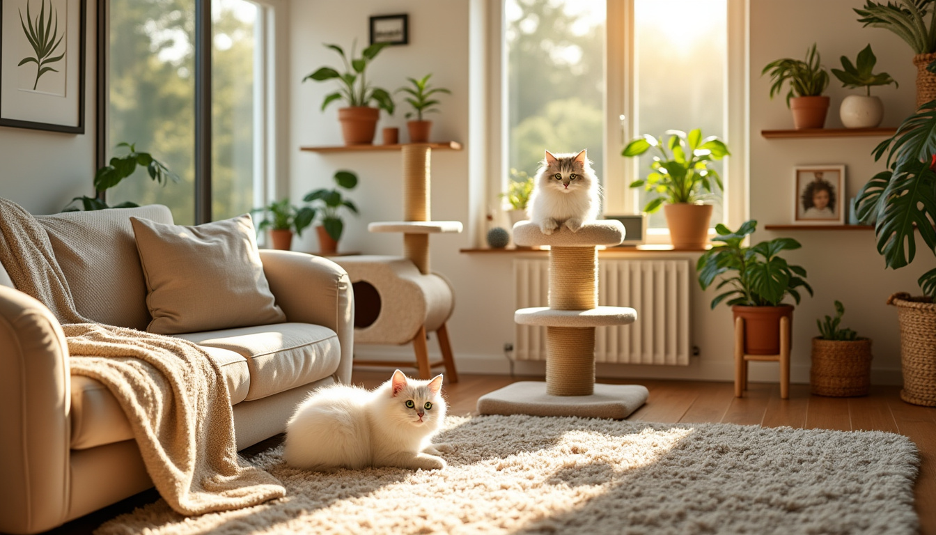 ontdek praktische tips om je huis katvriendelijk te maken. van veilige ruimtes tot speelmogelijkheden, leer hoe je een ideale omgeving voor je kat creëert.