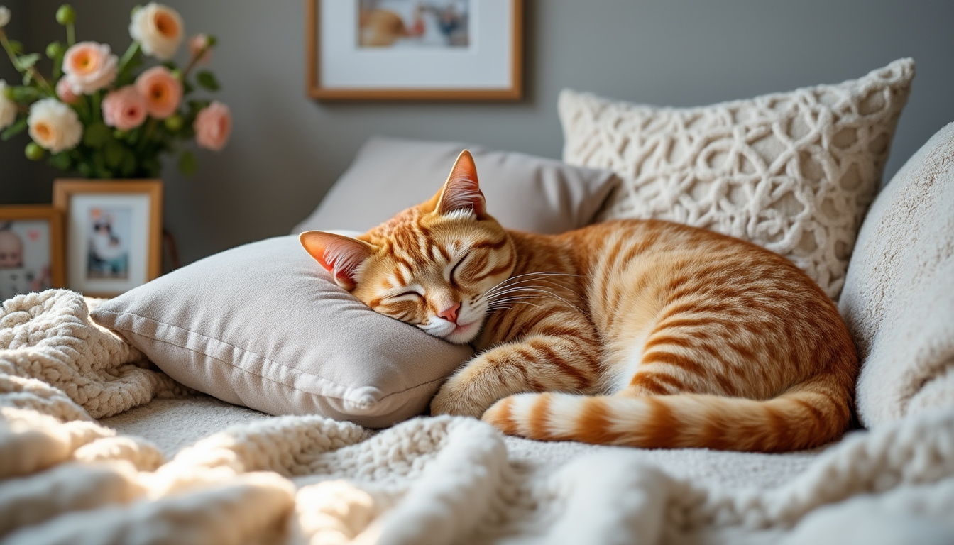ontdek de slaapgewoonten van katten en leer hoeveel uren slaap essentieel zijn voor uw huisdier. verbeter het welzijn van uw kat met onze handige tips en informatie.