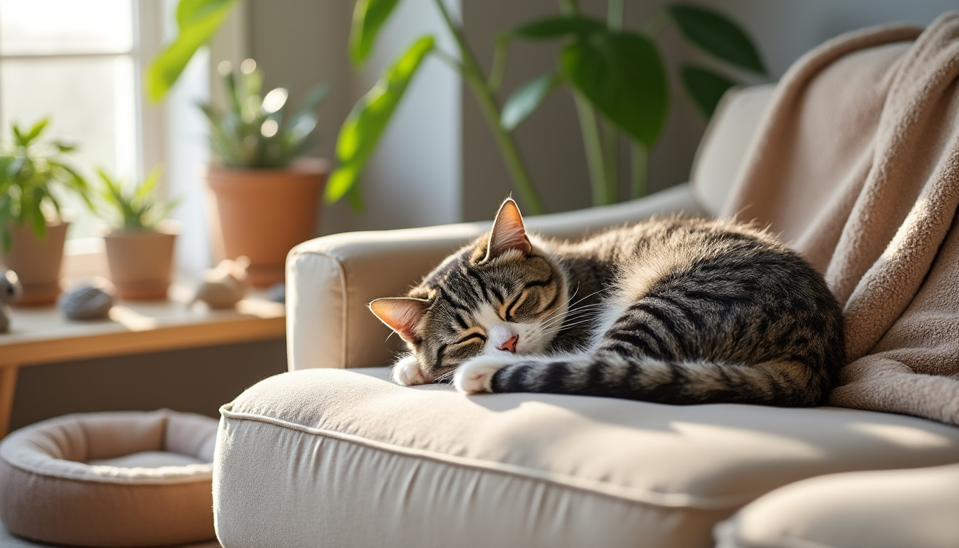 ontdek de slaapgewoonten van katten en leer hoeveel uren slaap essentieel zijn voor de gezondheid van uw huisdier. deze gids biedt inzichten en tips voor het optimaliseren van de slaapomgeving van uw kat.