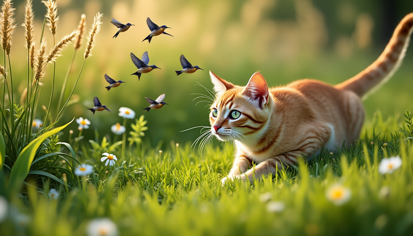 ontdek de jachtvaardigheden van katten in de natuur. deze meta beschrijving verkent hoe effectief katten zijn als jagers en welke rol ze spelen in het ecosysteem. leer meer over hun unieke vaardigheden en impact op de dierenpopulaties.