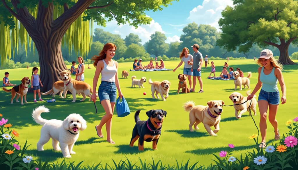 ontdek de essentiële etiquette voor verantwoordelijke hondenbezitters in het park. leer hoe je op een veilige en aangename manier kunt spelen met je hond en tegelijkertijd rekening houdt met andere bezoekers. een gids voor een harmonieuze dag in het park!